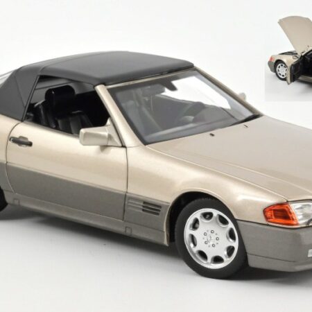 Norev MERCEDES 500 SL 1989 SMOKE SILVER METALLIC 1:18