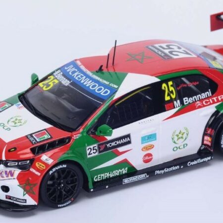 Spark Model CITROEN C-ELYSEE N.25 4th WTCC RACE OF MAROCCO 2015 M.BENNANI 1:43