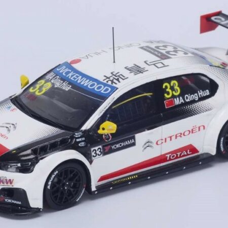 Spark Model CITROEN C-ELYSEE N.33 2nd WTCC RACE OF MAROCCO 2015 MA QING HUA 1:43