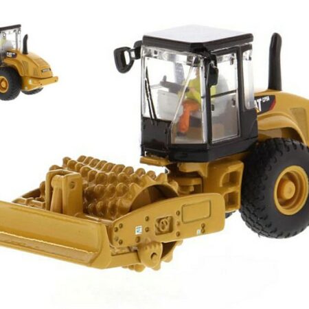 Diecast Master CAT CP-563E PADFOOT DRUM SOIL COMPACTOR 1:87