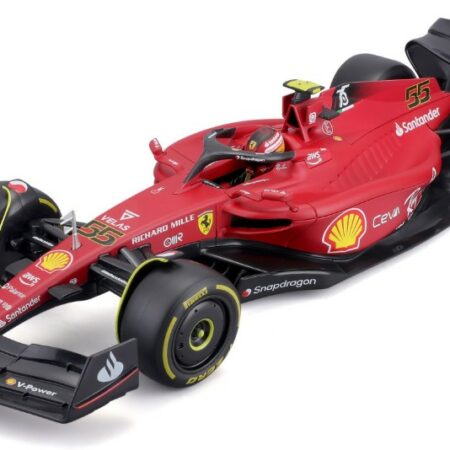 Burago FERRARI F1-75 N.55 2022 CARLOS SAINZ 1:18