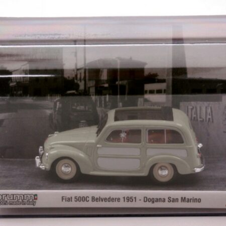 Brumm FIAT 500C BELVEDERE DOGANA DI SAN MARINO 1:43