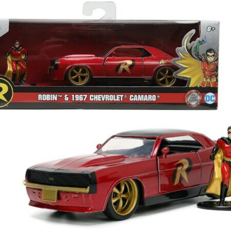 Jada Toys CHEVROLET CAMARO 1969 "ROBIN" RED 1:32