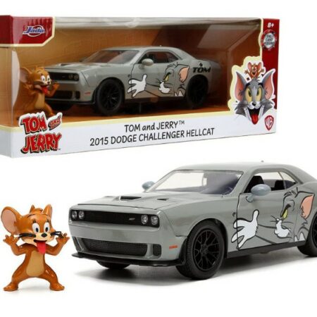 Jada Toys DODGE CHALLENGER 2015 "TOM & JERRY" 1:24