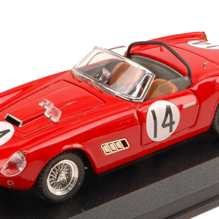 Art Model FERRARI 250 CALIFORNIA N.14 10th 12H SEBRING 1960 R.PUBLICKER 1:43