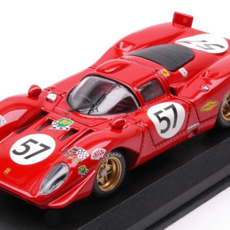 Best Model FERRARI 312 P COUPE' N.57 LM 1970 ADAMOWICZ-PARSONS 1:43