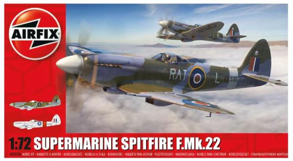 Airfix SUPERMARINE SPITFIRE F MK 22 KIT 1:72