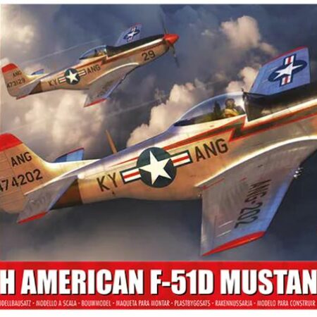 Airfix NORTH AMERICAN F-51D MUSTANG KIT 1:72