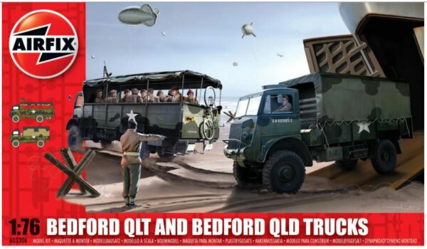 Airfix BEDFORD QLD/QLT TRUCKS KIT 1:76