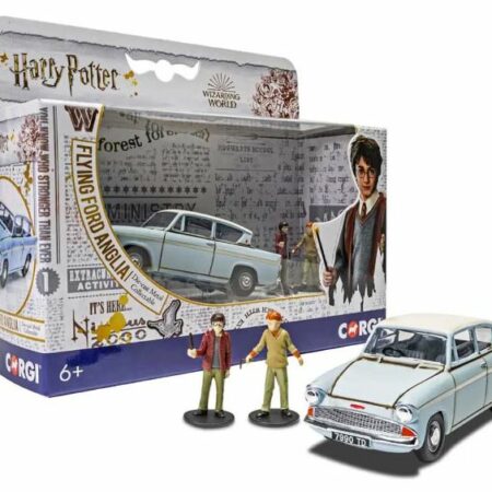 Corgi HARRY POTTER MR WEASLEYS FORD ANGLIA W/HARRY AND RON FIGURES 1:43