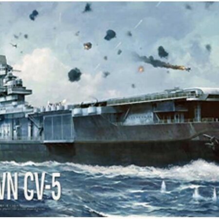 Academy USS YORKTOWN CV-5 BATTLE OF MIDWAY KIT 1:700