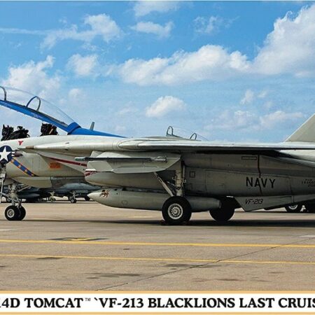 Hasegawa F-14D TOMCAT VF-213 BLACKLIONS LAST CRUISE KIT 1:72