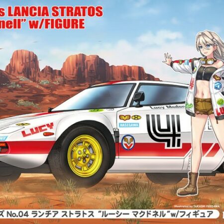 Hasegawa WILD EGG GIRLS LANCIA STRATOS LUCY MCDONNELL KIT 1:24