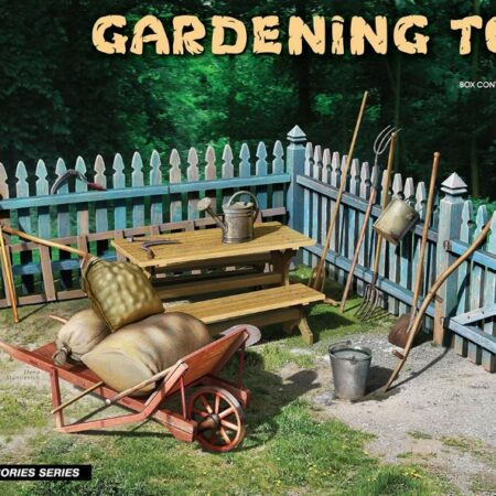 Miniart GARDENING TOOLS KIT 1:35