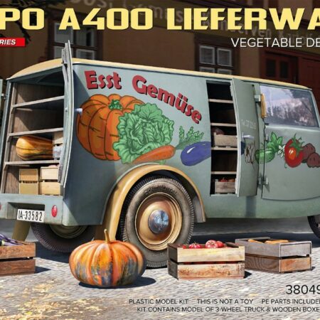 Miniart TEMPO A400 LIEFERWAGEN VEGETABLE DELIVERY VAN KIT 1:35