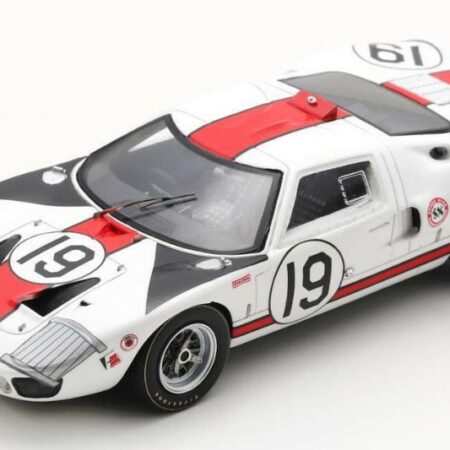 Spark Model FORD GT40 N.19 3rd 12 H SEBRING 1966 S.SCOTT-P.REVSON 1:43