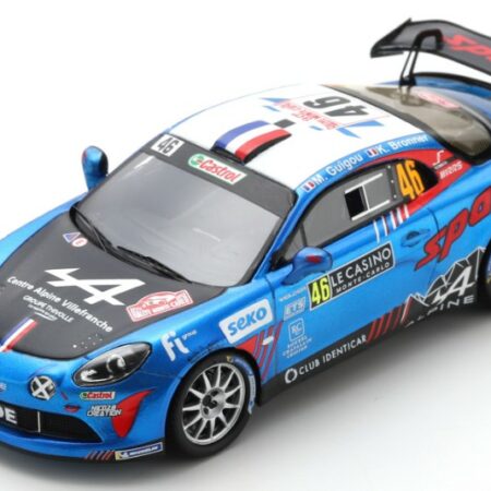 Spark Model ALPINE A110 N.46 MONTE CARLO 2022 M.GUIGOU-K.BRONNER 1:43