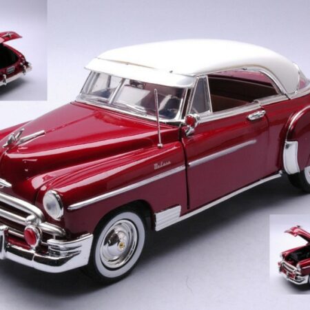 MotorMax CHEVROLET BEL AIR 1950 METALLIC RED 1:18