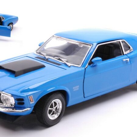 MotorMax FORD MUSTANG BOSS 429 1970 BLUE 1:18