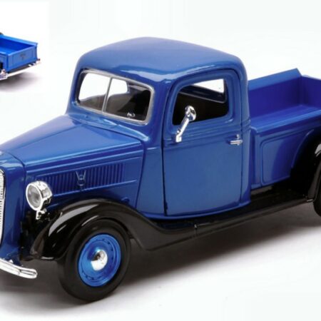 MotorMax FORD PICK UP 1937 BLUE 1:24