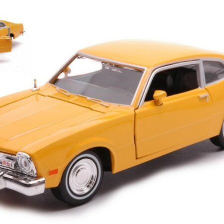 MotorMax FORD MAVERICK 1974 "FORGETTEN CLASSIC SERIES" YELLOW 1:24