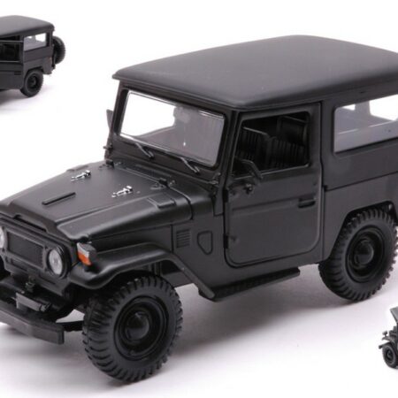 MotorMax TOYOTA FJ40 1974 HARD TOP MATT BLACK 1:24