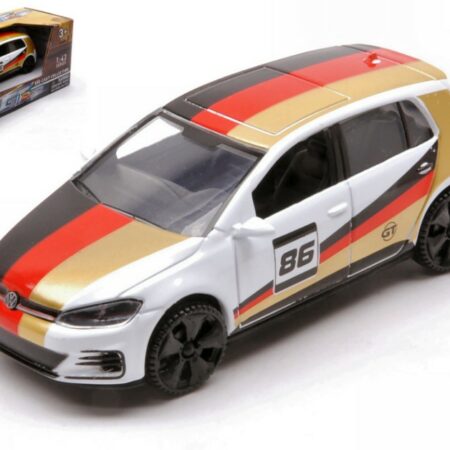 MotorMax VW GOLF A7 GTI N.86 GOLD/RED/BLACK/WHITE 1:43