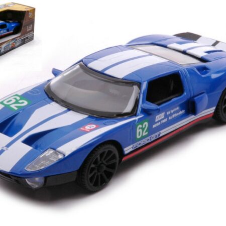 MotorMax FORD GT RACING BLUE 1:43