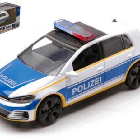 MotorMax VW GOLF A7 GTI POLICE  CAR POLIZEI 1:43