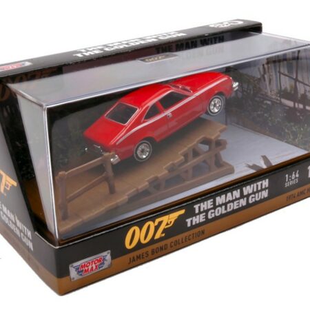 MotorMax DIORAMA AMC HORNET 1974 "JAMES BOND-THE MAN WITH THE GOLDEN GUN" 1:64