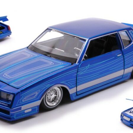 Maisto CHEVROLET MONTE CARLO LOWRIDER 1986 BLUE 1:24