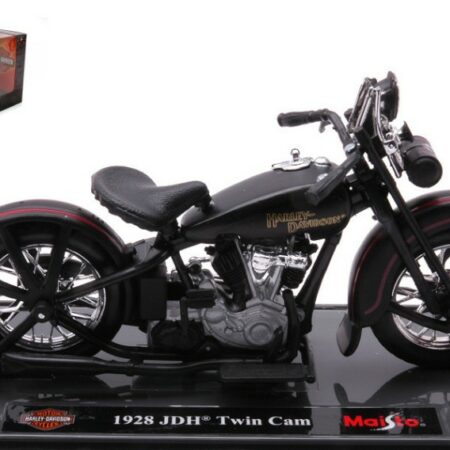 Maisto HARLEY DAVIDSON JDH TWIN CAM 1928 BLACK 1:18