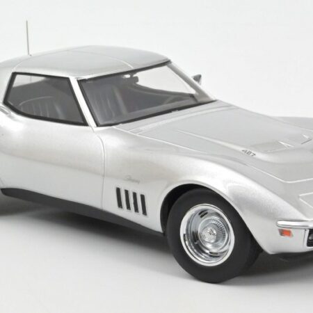 Norev CHEVROLET CORVETTE COUPE' 1969 SILVER 1:18