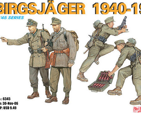 Dragon GERMAN GEBIRSJAGER KIT 1:35