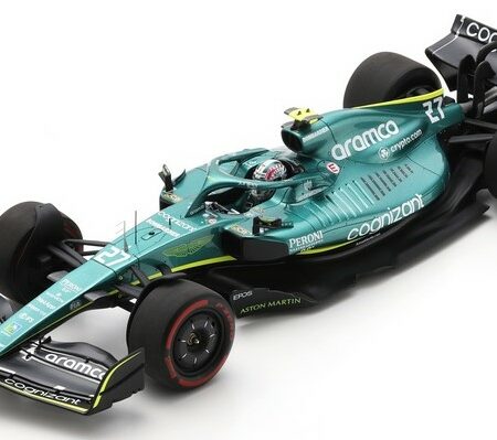 Spark Model ASTON MARTIN AMR22 NICO HULKENBERG 2022 N.27 BAHRAIN GP 1:18