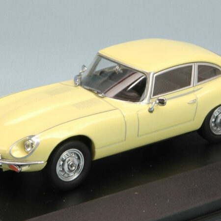 Oxford JAGUAR V12 E TYPE COUPE  1971 LIGHT YELLOW 1:43