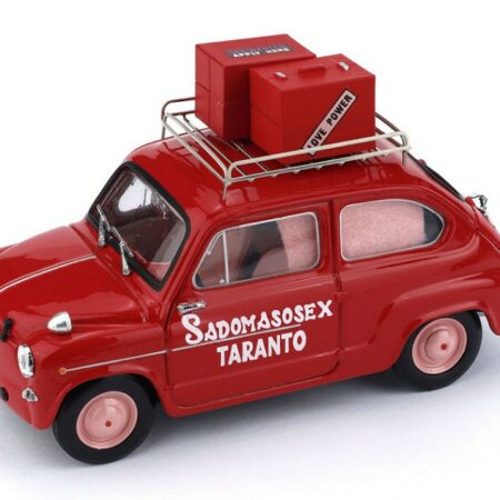 Brumm FIAT 600D SADOMASOSEX 1:43