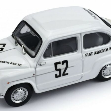 Brumm FIAT ABARTH 850 N.52 WINNER 500Km NURBURGRING 1962 E.FURTMAYR 1:43