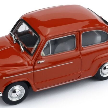 Brumm FIAT 600 D BERLINA 1960 ROSSO FIAT 1:43