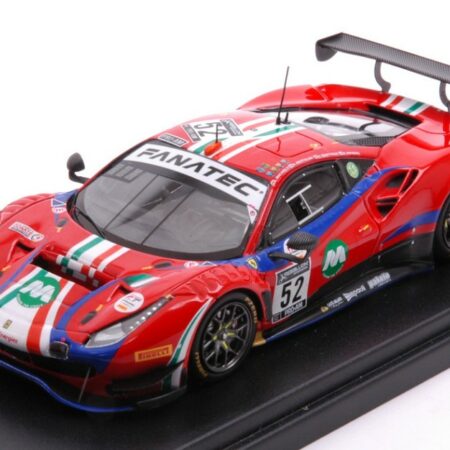 Looksmart FERRARI 488 GT3 N.52 2nd.24H SPA 2021 MACH./WART./BERT./ROVERA 1:43