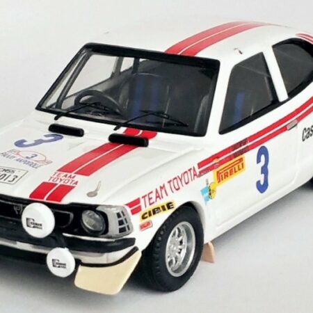 Trofeu TOYOTA COROLLA LEVIN N.3 ACROPOLIS RALLY 1975 WARMBOLD/DAVENPORT 1:43