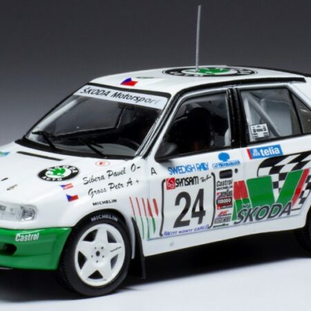 Ixo Model SKODA FELICIA KIT CAR N.24 RALLY SWEDEN 1995 SIBERA/GROSS 1:43