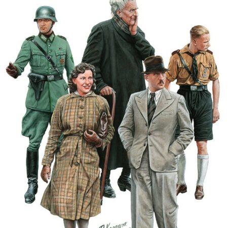 Miniart GERMAN CIVILIANS 1930-40 KIT 1:35