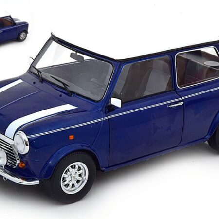 KK Scale MINI COOPER BLUE/WHITE 1:12