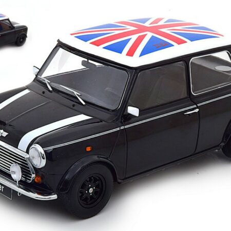 KK Scale MINI COOPER BLACK/WHITE/UNION JACK 1:12