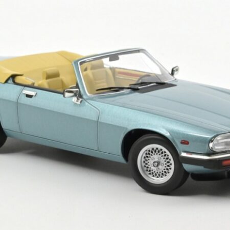 Norev JAGUAR XJ-S 5.3 H.E.CONVERTIBLE 1988 LIGHT BLUE METALLIC 1:18