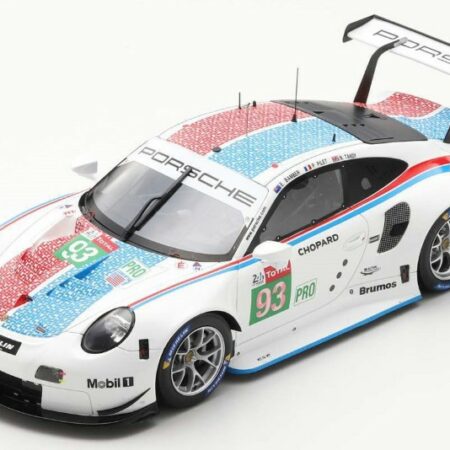 Spark Model PORSCHE 911 RSR N.93 3rd LMGTE PRO CLASS LM 2019 PILET-BAMBER-TANDY 1:18