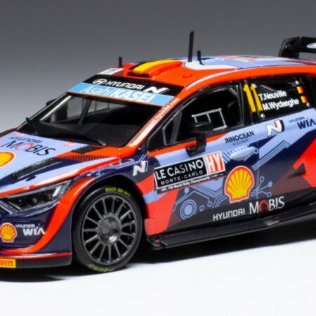 Ixo Model HYUNDAI i20 N WRC N.1 RALLY MONTE CARLO 2022 NEUVILLE/WYDAEGHE 1:43