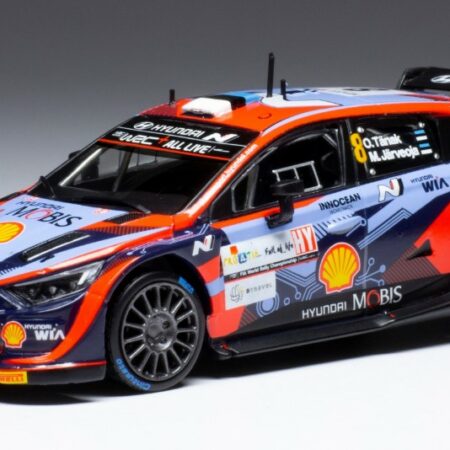 Ixo Model HYUNDAI i20 N RALLY1 N.8 RALLY CROATIA 2021 TANAK-JARVEOJA 1:43