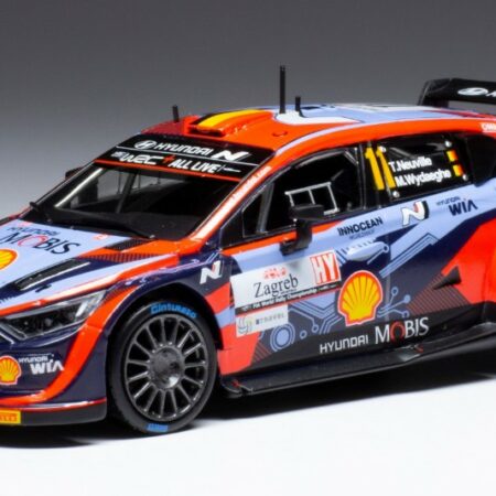 Ixo Model HYUNDAI i20 N RALLY1 N.11 RALLY CROATIA 2021 NEUVILLE-WYDAEGHE 1:43